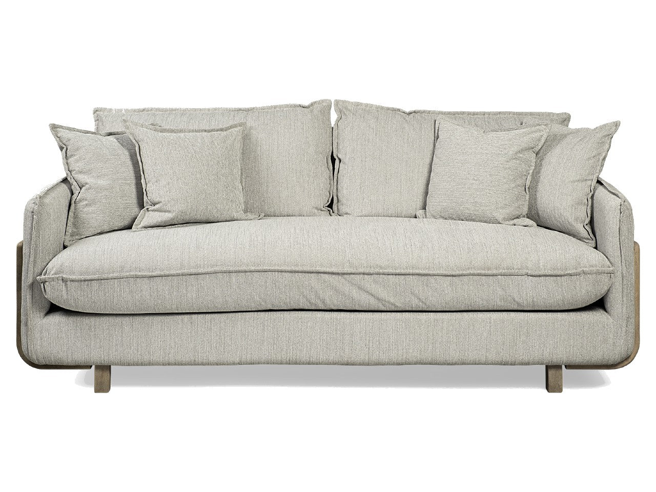 Roy Three Seater Sofa - 84" Frost Gray, Made in Canada 🇨🇦 | Calgary's Furniture Store | Calgary Sofas