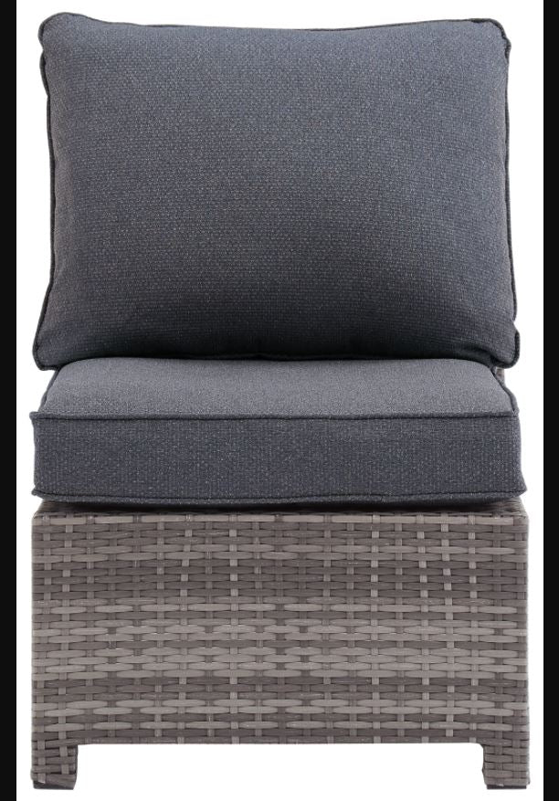 Salem Beach Armless Chair with Cushion | Calgary Furniture Store