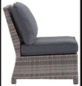 Salem Beach Armless Chair with Cushion | Calgary Furniture Store