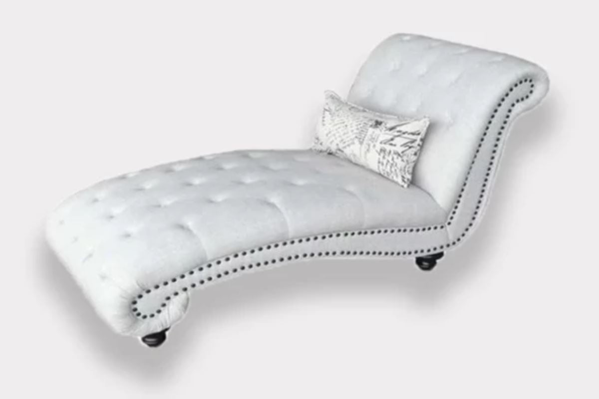 Beverly Custom Tufted Chaise, Made in Canada 🇨🇦 | Calgary Furniture Store