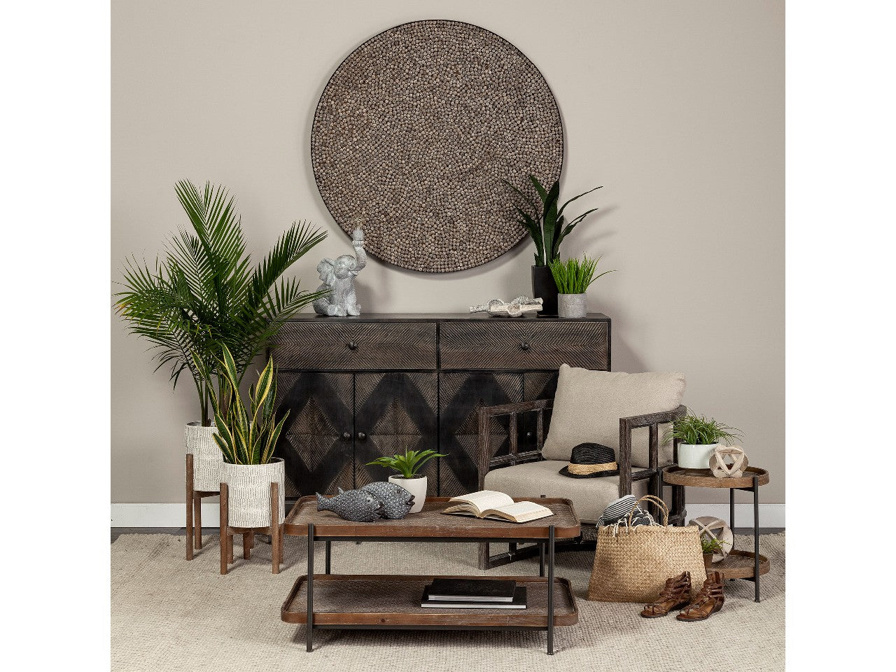 Skylar Cream Accent Chair | Calgary Furniture Store