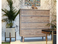 Patio Décor Square Standing Pot - Natural | Calgary Furniture Store