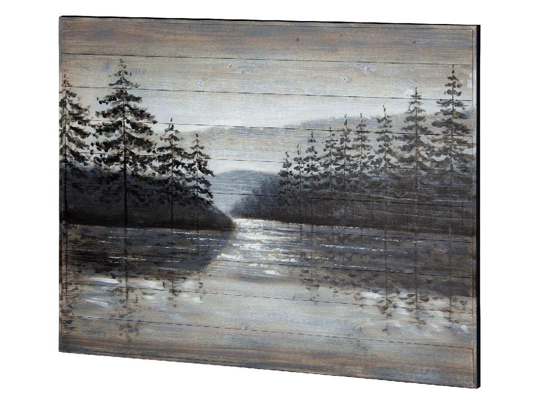 Sunset Narrows Oil Painting | Calgary Furniture Store