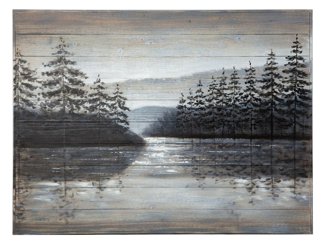 Sunset Narrows Oil Painting | Calgary Furniture Store