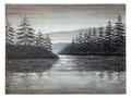 Sunset Narrows Oil Painting | Calgary Furniture Store