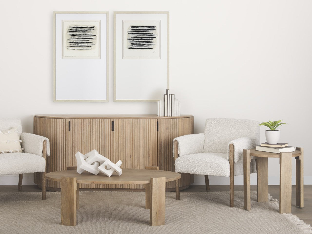 Terra Light Brown Sideboard | Calgary Furniture Store