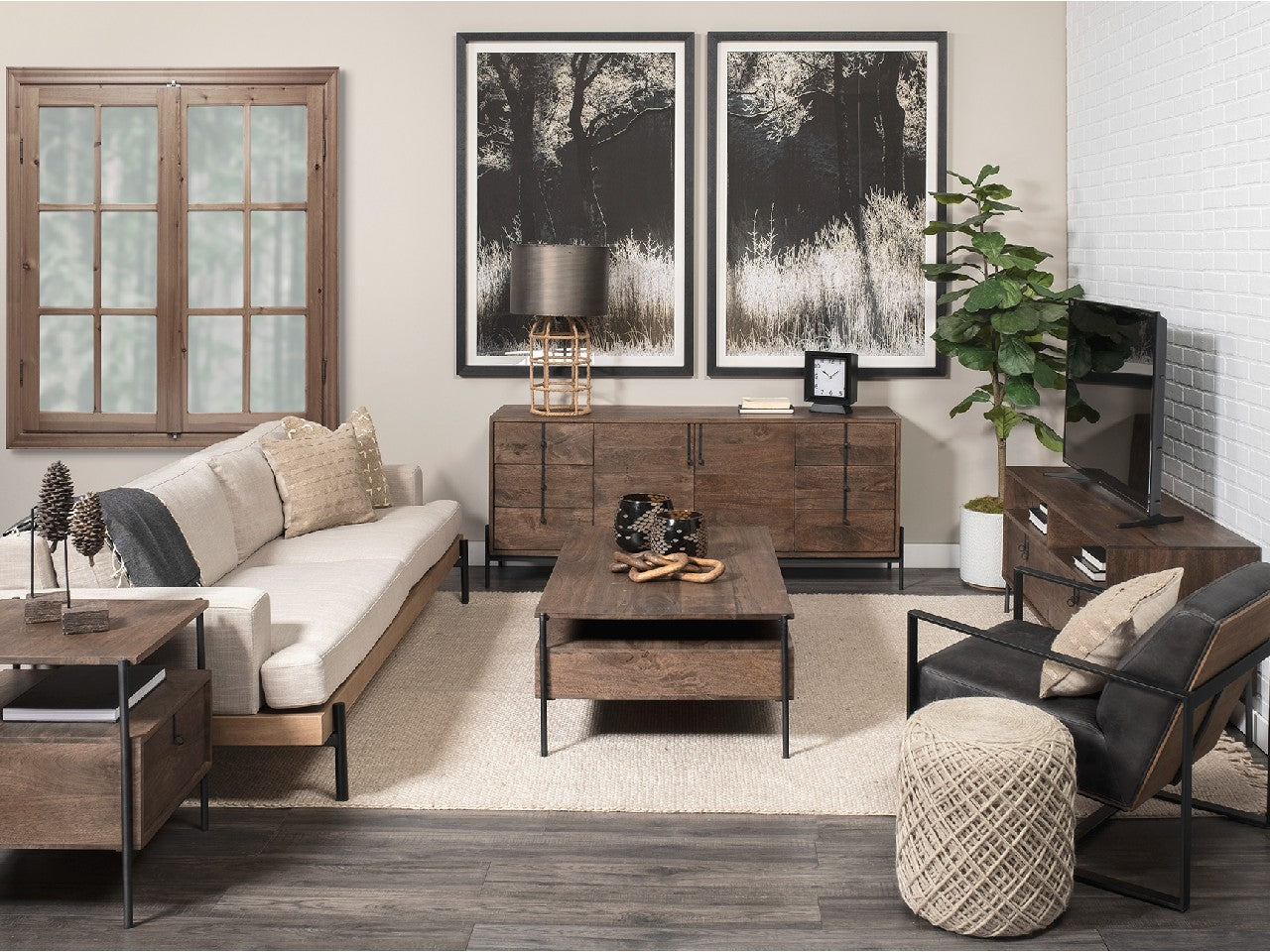Tranquil Symmetry | Calgary Furniture Store