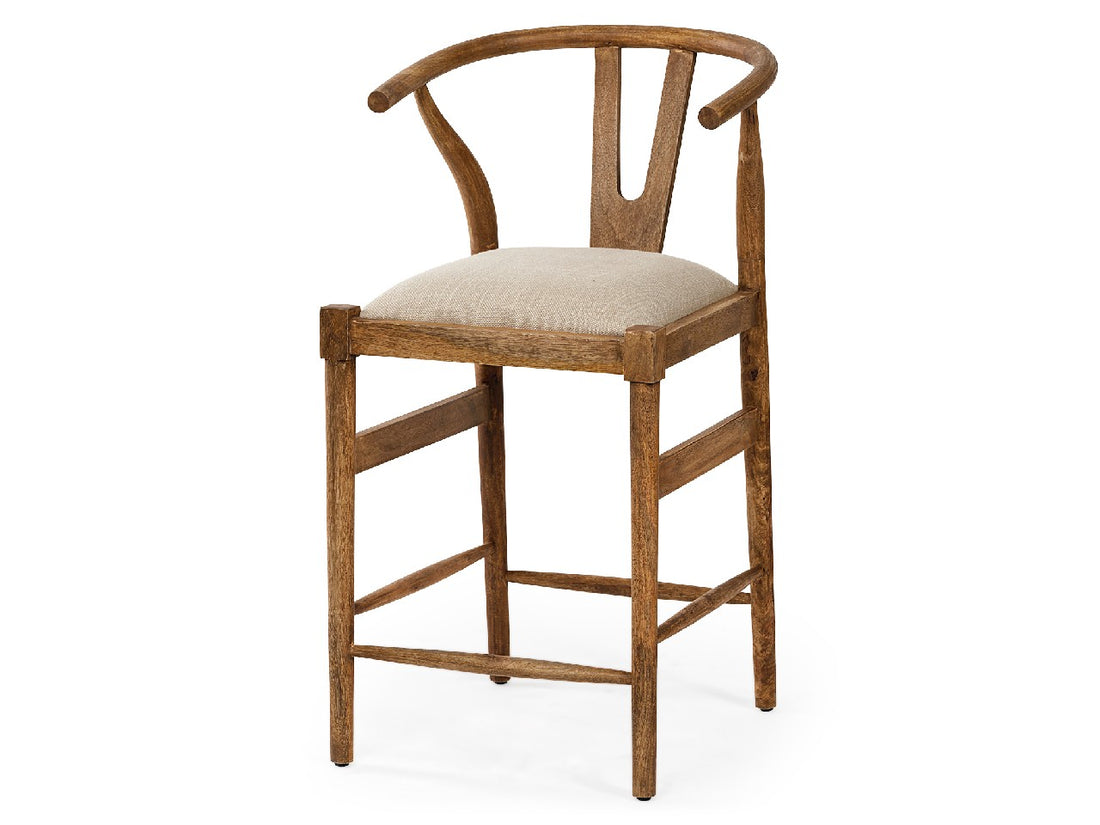 Trixie Cream Counter Stool | Calgary Furniture Store