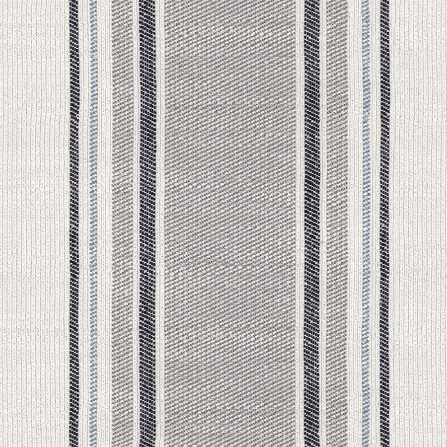 COCKTAIL OTTOMAN-STONE STRIPE | Calgary Furniture Store