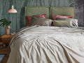 Veloute Grey Velvet King Duvet Cover | Calgary Furniture Store