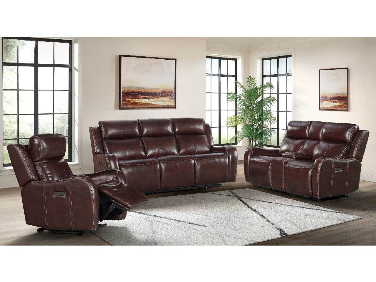 Wainwright Leather Power Recliner | Calgary Furniture Store