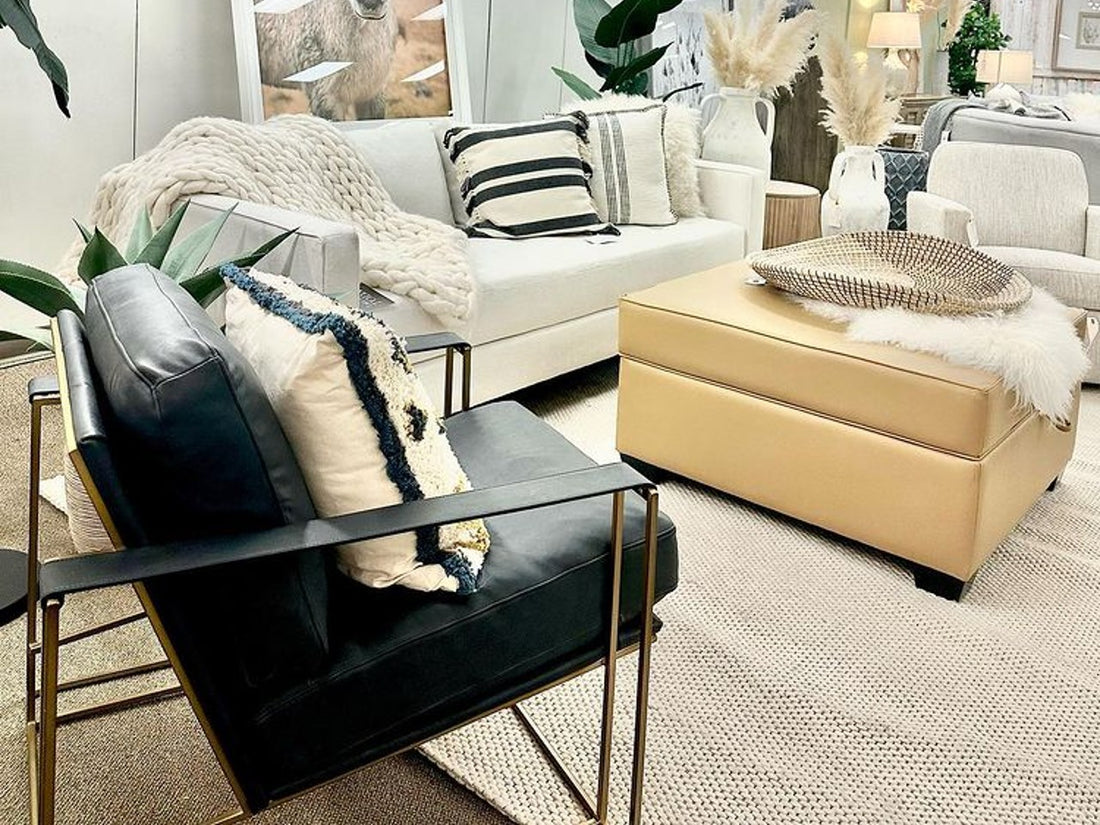 Watson Leather Accent Chair | Calgary Furniture Store