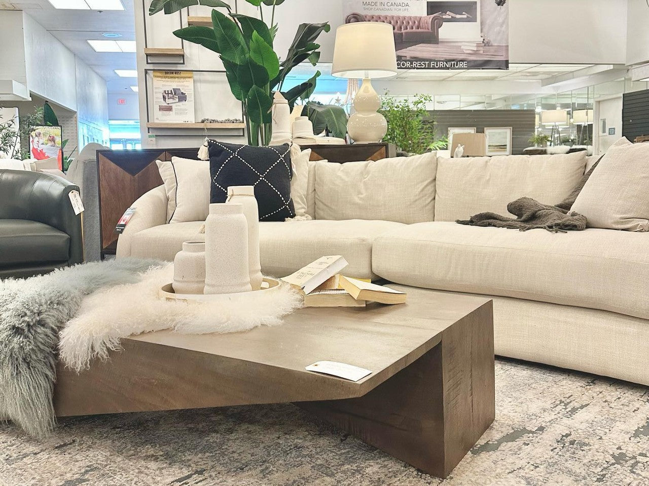 West Angled Coffee Table | Calgary Furniture Store