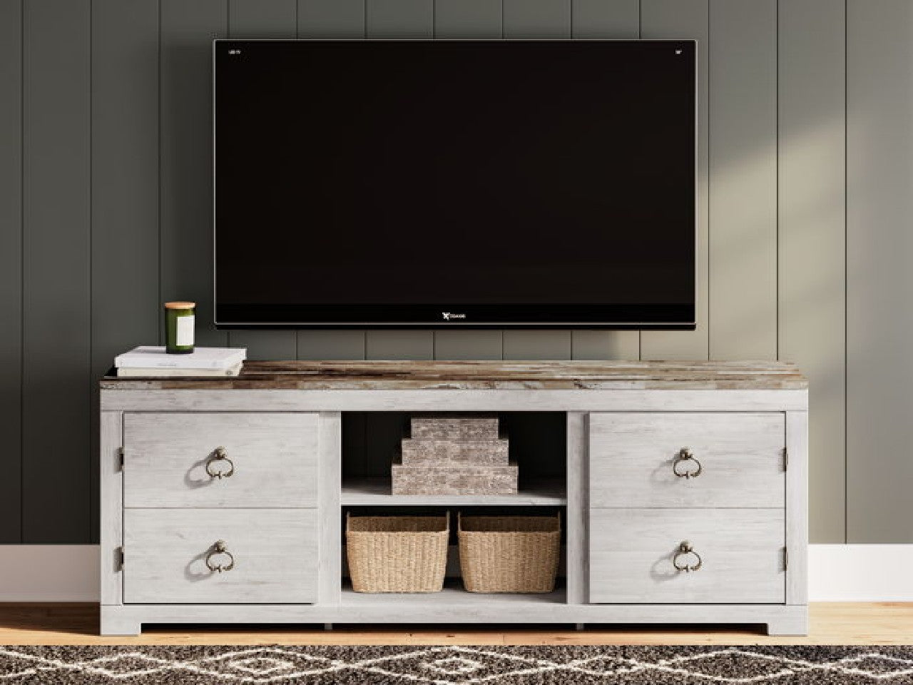 Willowton Media Cabinet | Calgary Furniture Store
