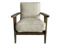 Yale Arm Chair - Performance White | Calgary Furniture Store