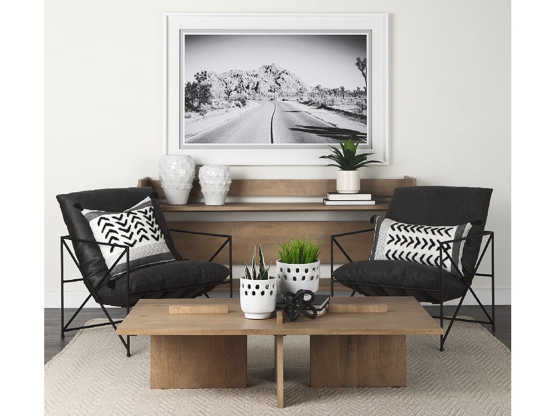 Aida Natural Rectangle Coffee Table | Calgary Furniture Store