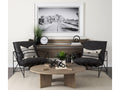 Aida Light Brown Round Coffee Table | Calgary Furniture Store