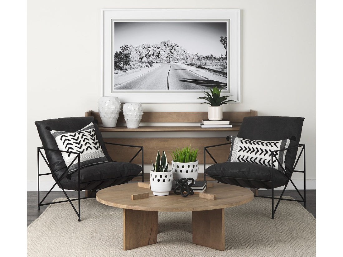 Aida Natural Console Table | Calgary Furniture Store
