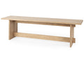 Aida Natural Dining Bench | Calgary Furniture Store