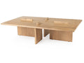 Aida Natural Rectangle Coffee Table | Calgary Furniture Store