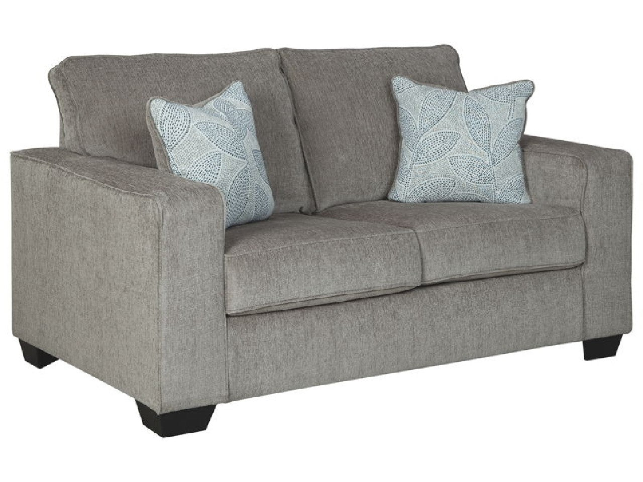 Altari Light Gray Loveseat | Calgary Furniture Store