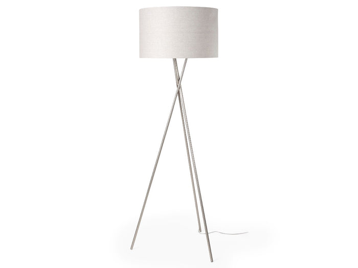Ambrose Floor Lamp - Silver | Calgary Furniture Store