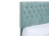 Amelia Light Blue Bed | Calgary Furniture Store