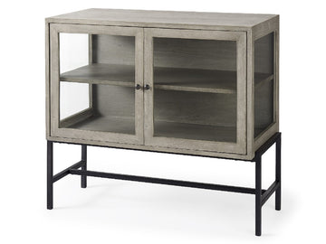 Arelius Gray Accent Cabinet | Calgary Furniture Store