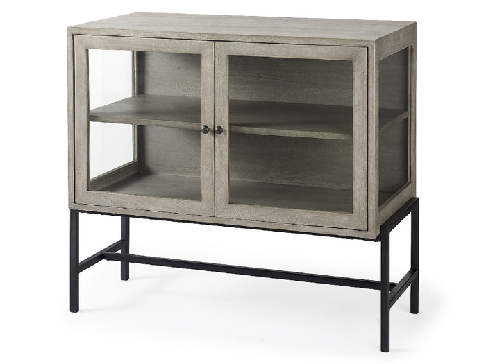 Arelius Gray Accent Cabinet | Calgary Furniture Store