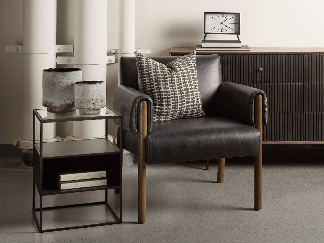 Ashton Black Accent Chair | Calgary Furniture Store