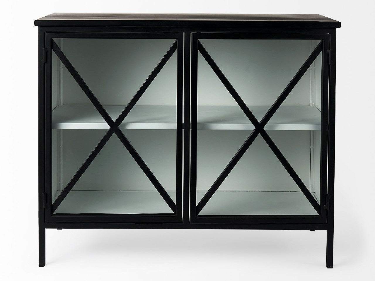 Aurelia Glass Accent Cabinet | Calgary Furniture Store