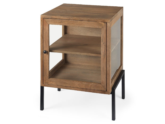 Arelius Side Table - Light Brown | Calgary Furniture Store