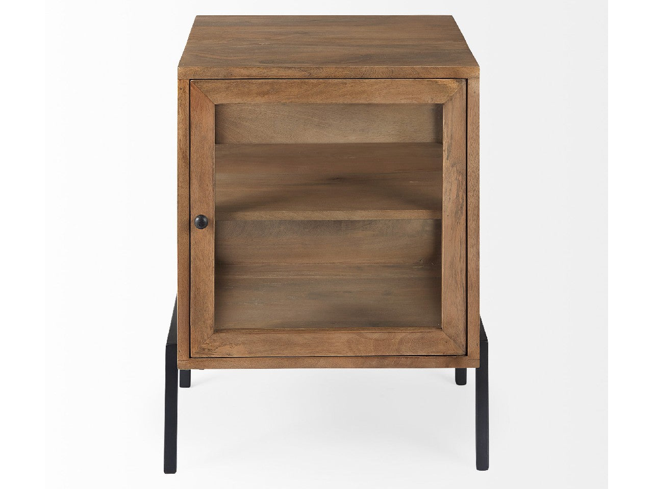 Arelius Side Table - Light Brown | Calgary Furniture Store