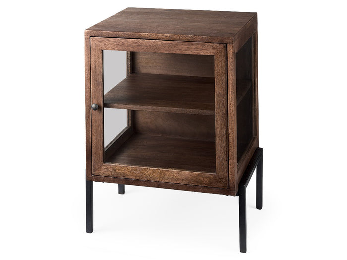 Arelius Side Table - Medium Brown | Calgary Furniture Store