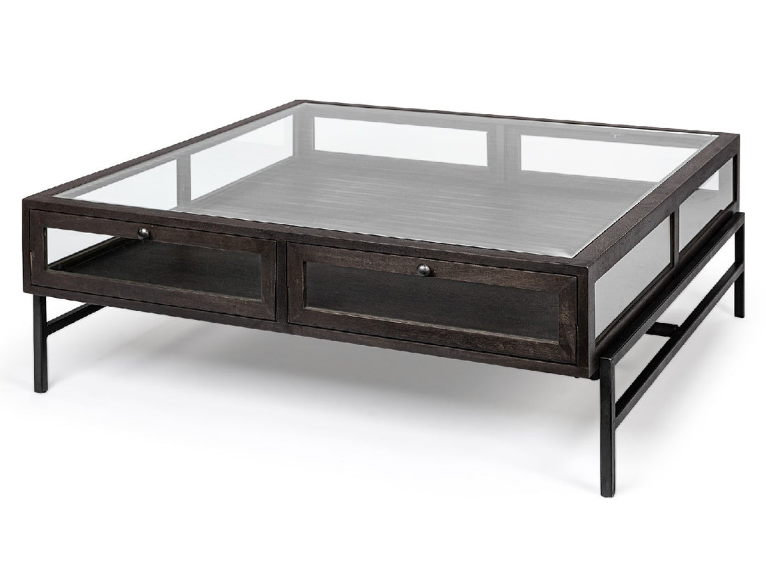 Aurelius Coffee Table - Black Brown | Calgary Furniture Store