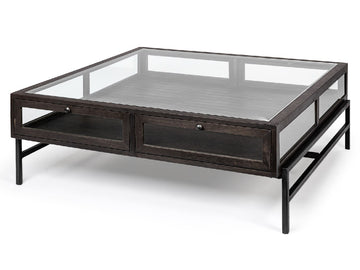 Aurelius Coffee Table - Black Brown | Calgary Furniture Store