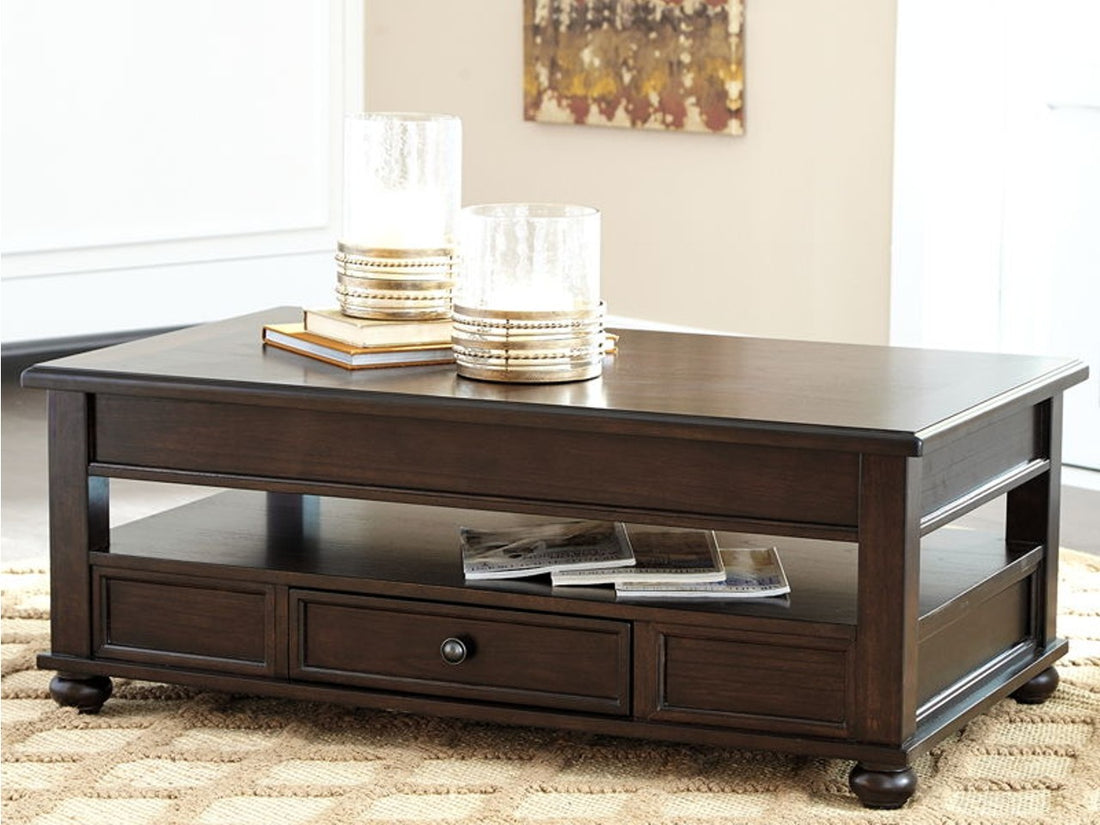 Barilanni Coffee Table with Lift Top | Calgary Furniture Store