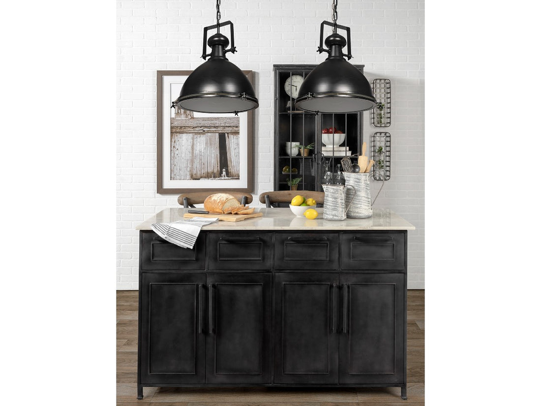 Bashaw Black Pendant Light | Calgary Furniture Store