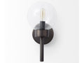 Boltern Wall Sconce - Black | Calgary Furniture Store