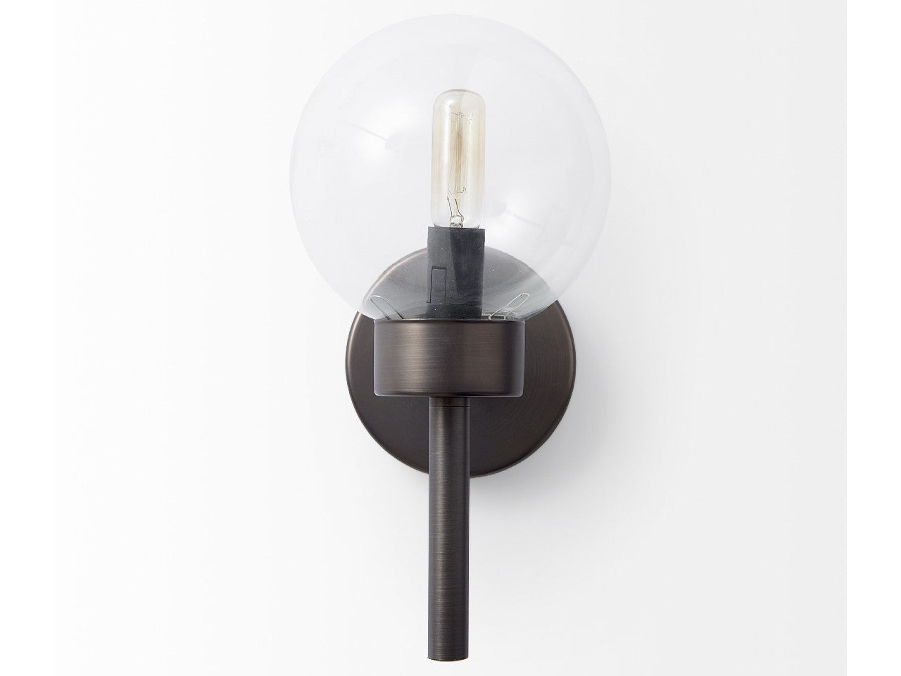Boltern Wall Sconce - Black | Calgary Furniture Store