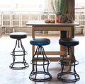 Bar Stool Leather in Brown | Calgary's Furniture Store | Calgary Bar Stools