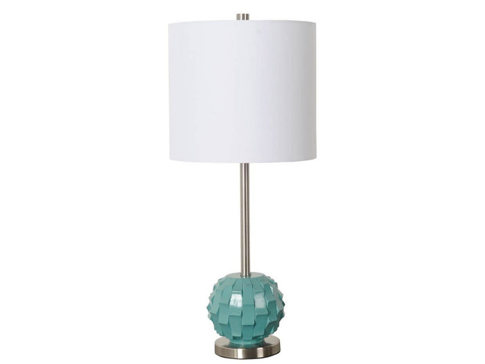 Brant Table Lamp - Blue | Calgary Furniture Store