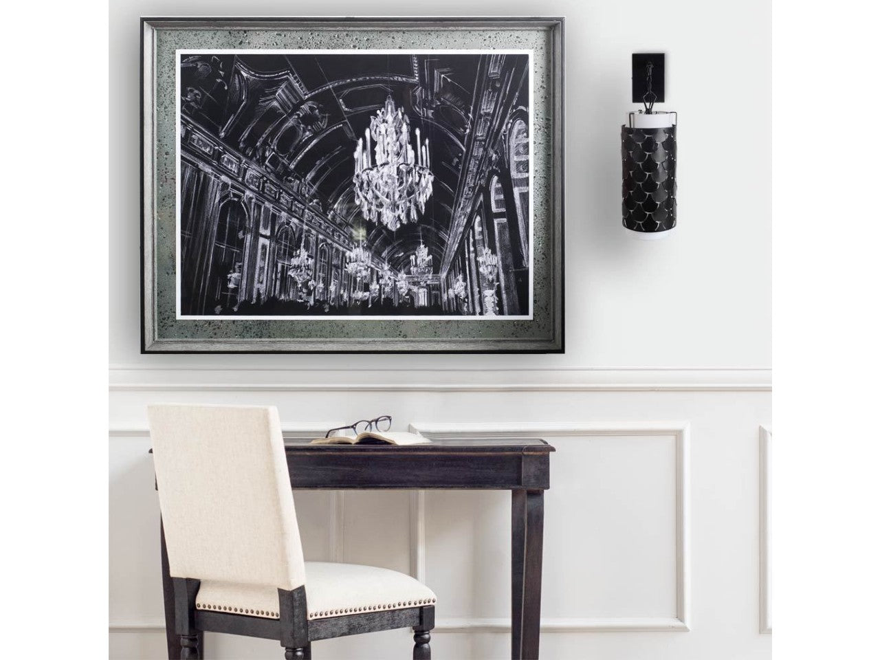 Brasseur Wall Sconce - Black | Calgary Furniture Store