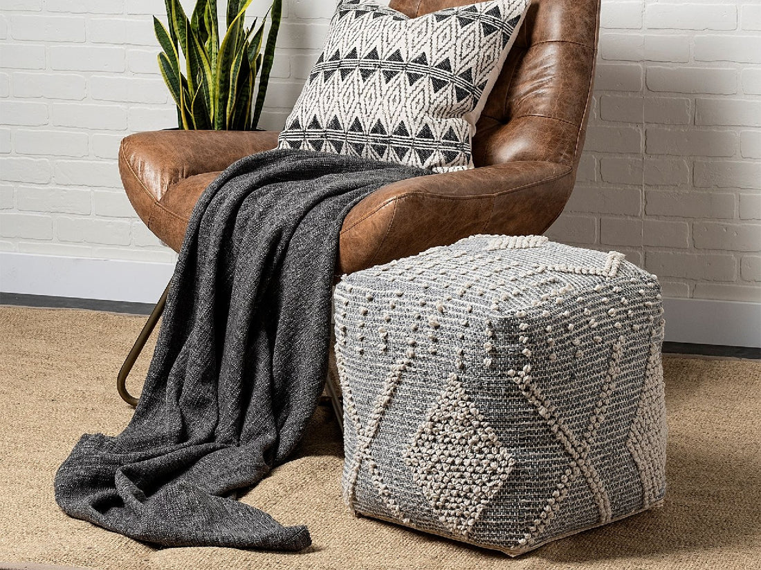 Brinket Pouf | Calgary Furniture Store