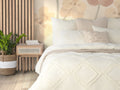 Buckwheat Cream King Duvet Cover | Calgary Furniture Store