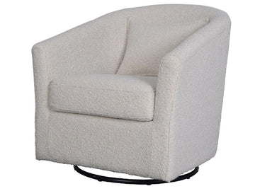 Carmen Cream Swivel Glider | Calgary Furniture Store