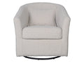 Carmen Swivel Glider - Cream | Calgary Furniture Store