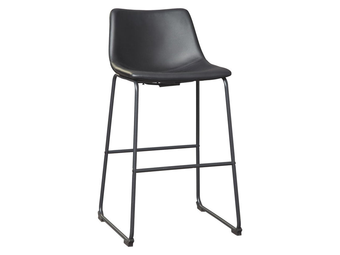 Centiar Bar Stool - Black | Calgary Furniture Store