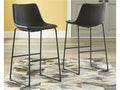 Centiar Bar Stool - Black | Calgary Furniture Store