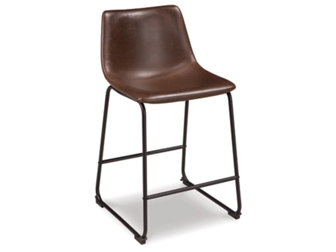 Centiar Bar Stool - Brown | Calgary Furniture Store